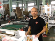 Soft Loop Handle bag making machine