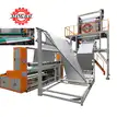 HDPE LDPE open folding single layer film blowing machine