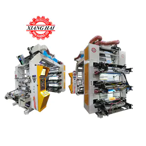 Six Colors Belt Design multicolor flexo printing machine