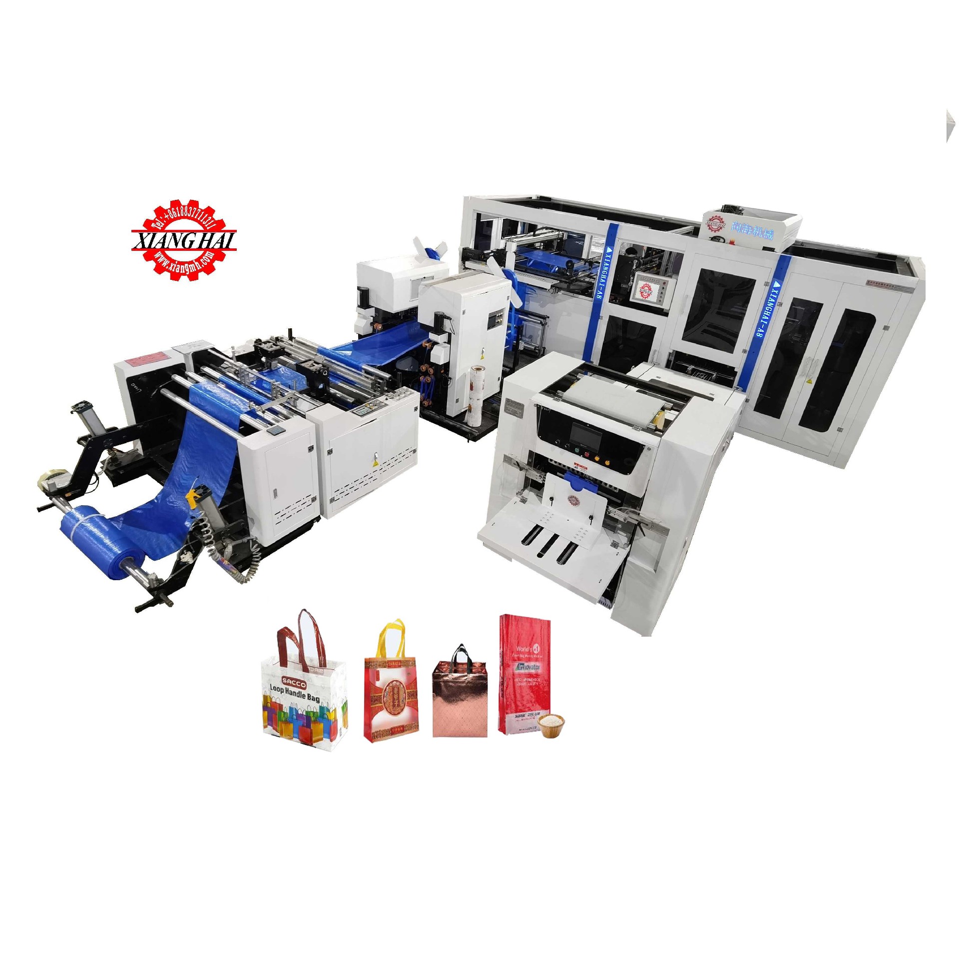 Non-woven 3D Bag Making Machine non woven bag machine