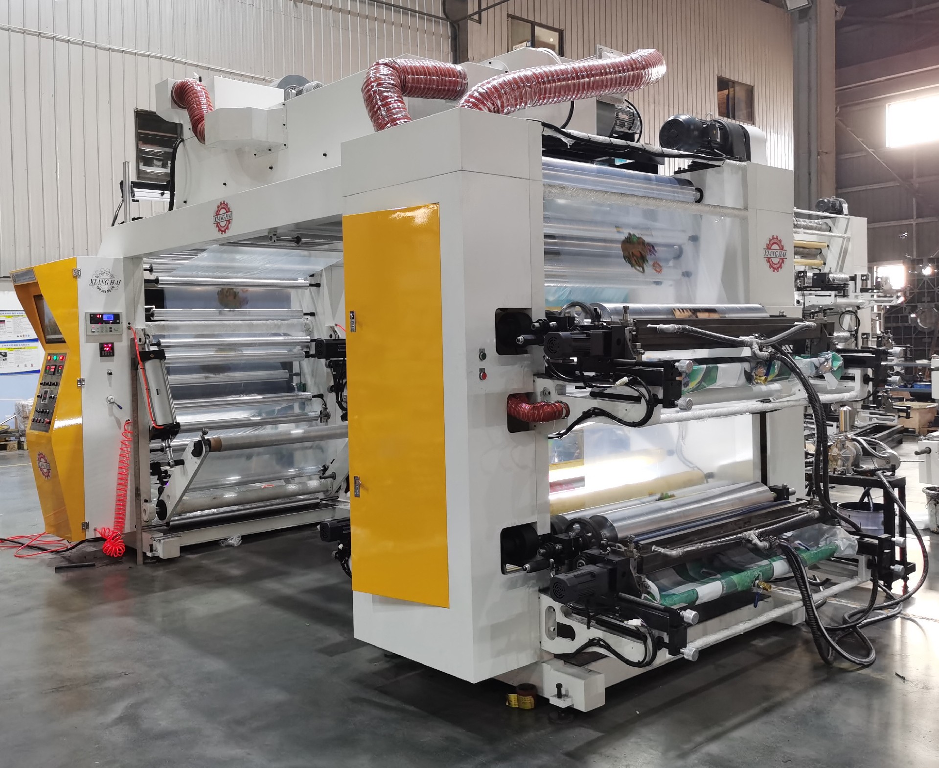 Explanation of four-colour printing presses